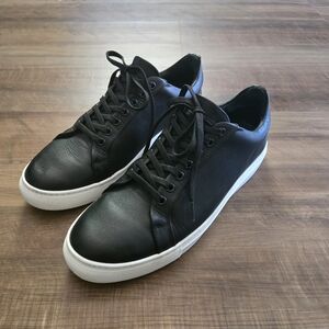 Thursday Boot Company Black Leather Sneakers